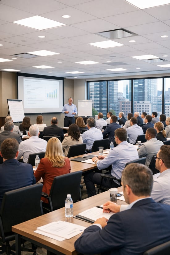 atelier de formation gens daffaires au centreville 50 personnes et plus Bonne luminosit cadre professionnel